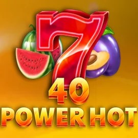 Official Slots logo: 40 Power Hot by Amusnet Interactive at Bonuskong Casino