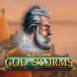 Age Of The Gods: God of Storms game by Playtech – logo hosted on Bonuskong Casino
