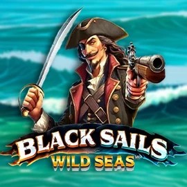 Black Sails Wild Seas logo by Infinity Dragon Studios at Bonuskong Casino