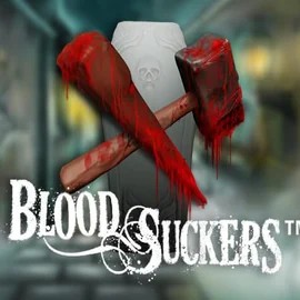 Blood Suckers slot logo by NetEnt at Bonuskong Casino