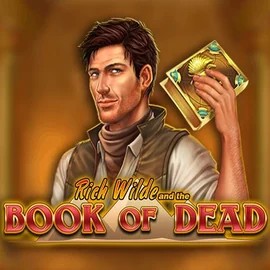 Book of Dead logo by  Bonuskong Casino