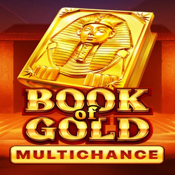 Official Slots logo: Book of Gold Multichance by Playson at Bonuskong Casino