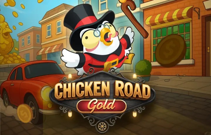 Chicken Road Gold logo by InOut Bonuskong Casino