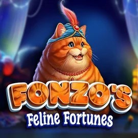 Fonzos Feline Fortunes slot logo by Pragmatic Play at Bonuskong Casino