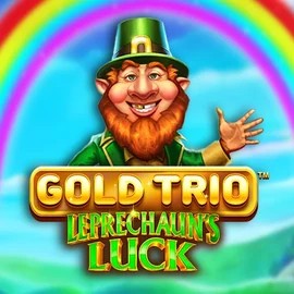 Gold Trio Leprechaun's Luck by Playtech, showcased at bonusskong.com – game logo