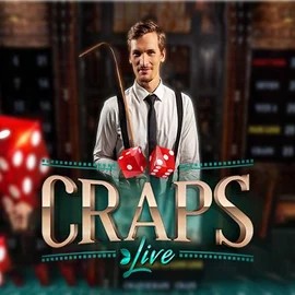 Live Craps casino game by Evolution – featured logo at Bonuskong Casino