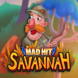 Mad Hit Savannah logo by RubyPlay at Bonuskong Casino