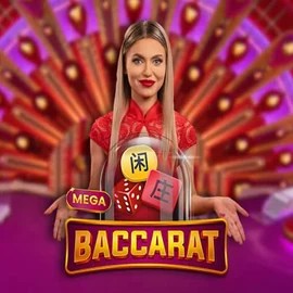 Mega Baccarat logo by Pragmatic Play Bonuskong Casino