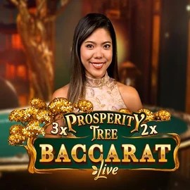 Prosperity Tree Baccarat by Evolution, showcased at bonusskong.com – game logo