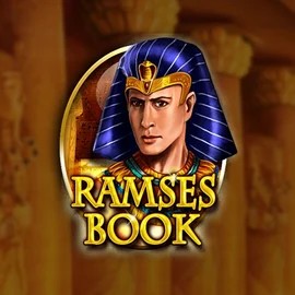 Ramses Book Deluxe by Gamomat, showcased at bonusskong.com – game logo