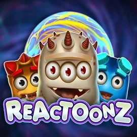 Official Slots logo: Reactoonz by  at Bonuskong Casino