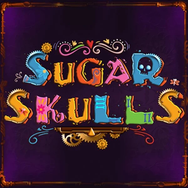 Sugar Skulls online game logo by Booming Games on bonusskong.com