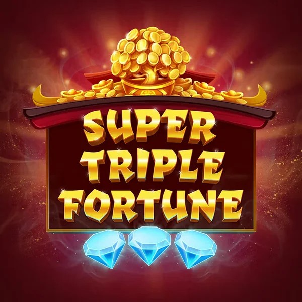 Super Triple Fortune online game logo by Greentube on bonusskong.com