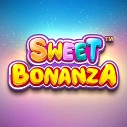 Official Slots logo: Sweet Bonanza by Pragmatic Play at Bonuskong Casino